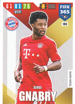 Serge Gnabry Bayern Munchen 2020 FIFA 365 #186
