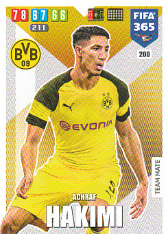 Achraf Hakimi Borussia Dortmund 2020 FIFA 365 #200