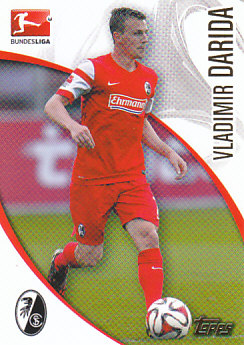Vladimir Darida SC Freiburg 2014/15 Topps Chrome Bundesliga #68