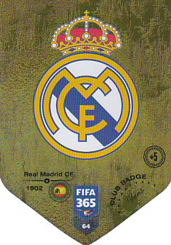 Club Badge Real Madrid 2019 FIFA 365 Club Badge #64