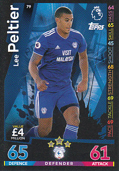 Lee Peltier Cardiff City 2018/19 Topps Match Attax #79