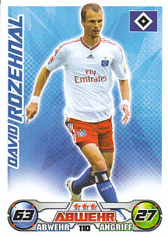 David Rozehnal Hamburger SV 2009/10 Topps MA Bundesliga #110