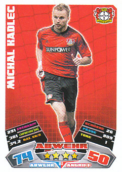 Michal Kadlec Bayer 04 Leverkusen 2012/13 Topps MA Bundesliga #183