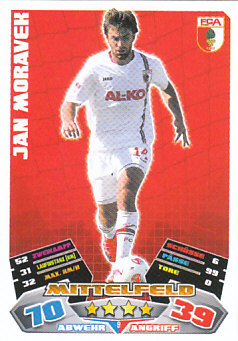 Jan Moravek FC Augsburg 2012/13 Topps MA Bundesliga #9