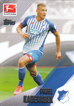 Pavel Kaderabek TSG 1899 Hoffenheim 2015/16 Topps Chrome Bundesliga #91