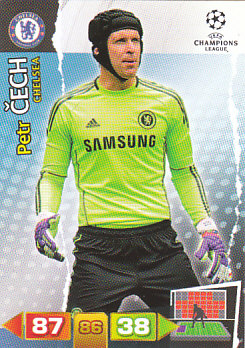 Petr Cech Chelsea 2011/12 Panini Adrenalyn XL CL #81