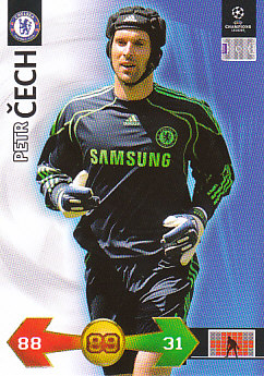 Petr Cech Chelsea 2009/10 Panini Adrenalyn XL CL #42
