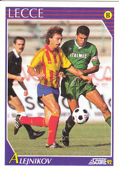 Sergeij Alejnikov Lecce Score 92 Seria A #301