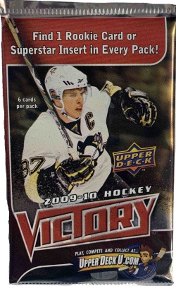 NHL Upper Deck Victory 2009/10 Balíček Hokejové karty