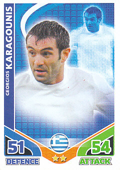 Giorgos Karagounis Greece 2010 World Cup Match Attax #111