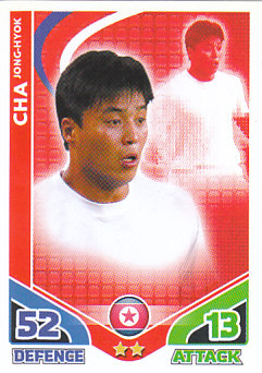 Cha Jong-Hyok Korea DPR 2010 World Cup Match Attax #155