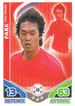 Park Chu-Young South Korea 2010 World Cup Match Attax #162