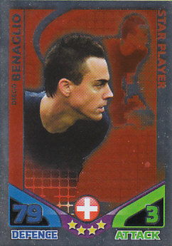 Diego Benaglio Switzerland 2010 World Cup Match Attax Star Player #232
