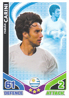 Fabian Carini Uruguay 2010 World Cup Match Attax #239