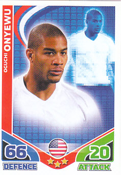 Oguchi Onyewu USA 2010 World Cup Match Attax #245