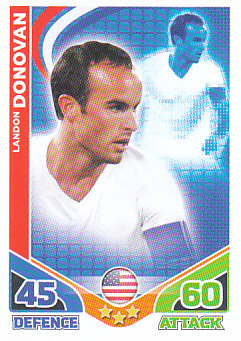 Landon Donovan USA 2010 World Cup Match Attax #247