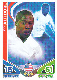 Jozy Altidore USA 2010 World Cup Match Attax #249