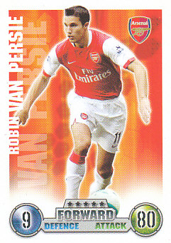 Robin Van Persie Arsenal 2007/08 Topps Match Attax #15