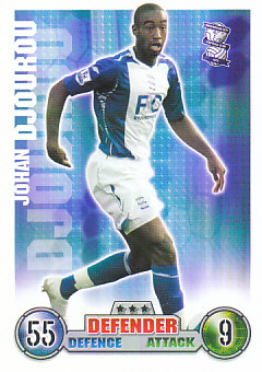 Johan Djourou Birmingham City 2007/08 Topps Match Attax #36