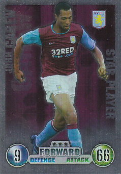 John Carew Aston Villa 2007/08 Topps Match Attax Star player #324