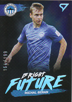 Michal Beran Slovan Liberec SportZoo FORTUNA:LIGA 2020/21 Bright Future Limited /199 #BF4