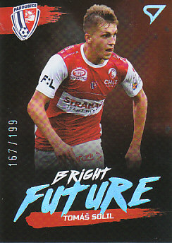 Tomas Solil Pardubice SportZoo FORTUNA:LIGA 2020/21 Bright Future Limited /199 #BF7