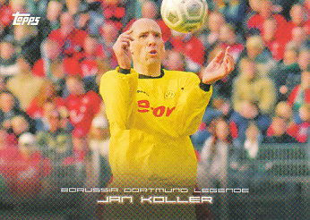 Jan Koller Borussia Dortmund Legende 2020 Topps X Bundesliga #45