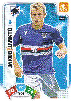 Jakub Jankto Sampdoria 2020/21 Panini Calciatori Adrenalyn XL Stella #264