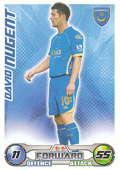 David Nugent Portsmouth 2008/09 Topps Match Attax #EX38