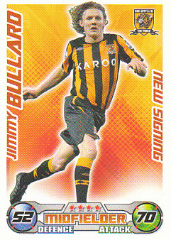 Jimmy Bullard Hull City 2008/09 Topps Match Attax New Signing #EX63
