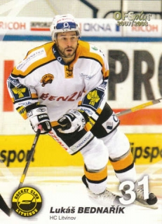 Lukas Bednarik Litvinov OFS 2007/08 #98