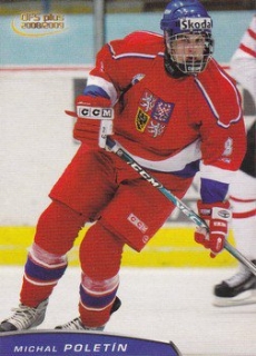 Michal Poletin Reprezentace U18 OFS 2008/09 Reprezentace U18 #16