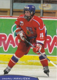 Ondrej Havlicek Reprezentace U18 OFS 2008/09 Reprezentace U18 #19