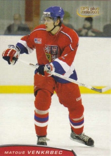 Matous Venkrbec Reprezentace U20 OFS 2008/09 Reprezentace U20 #13