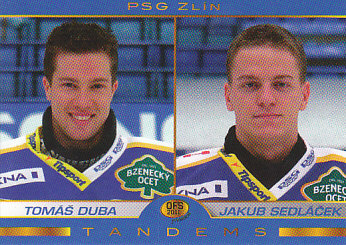 Tomas Duba / Jakub Sedlacek Zlin OFS Premium 2011 Tandems BLUE #1