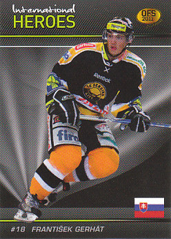 Frantisek Gerhat Litvinov OFS Premium 2011 International heroes RED #11