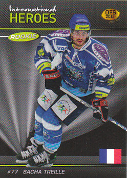 Sacha Treille Kladno OFS Premium 2011 International heroes RED #13