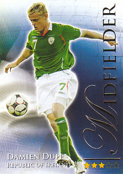 Damien Duff Republic of Ireland Futera World Football 2010/2011 #574