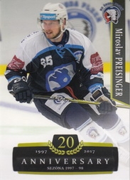 Miroslav Preisinger Plzen OFS 2017/18 Serie II. Retro #254