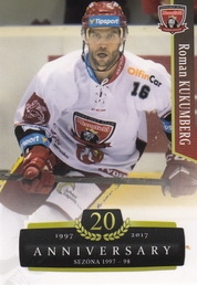 Roman Kukumberg Hradec Kralove OFS 2017/18 Serie II. Retro #306