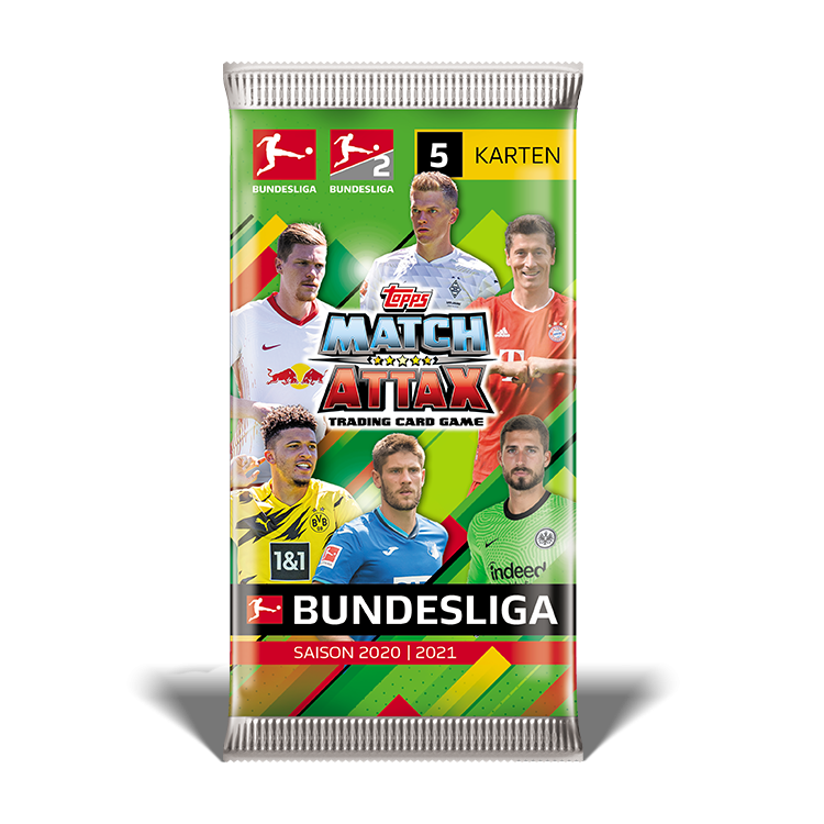 Topps Match Attax Bundesliga 2020/21 Balíček Fotbalové karty