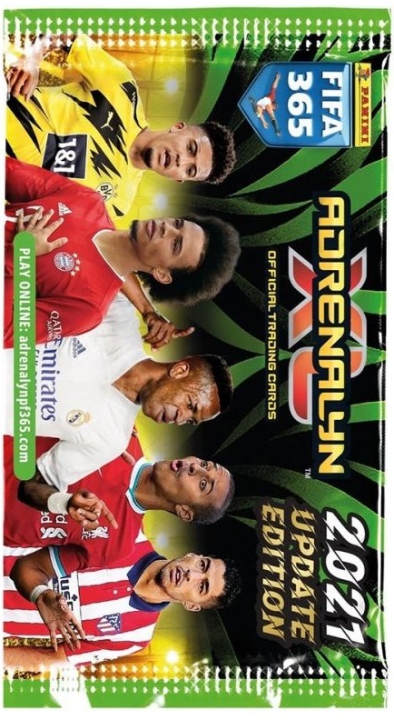 Panini Adrenalyn XL FIFA 365 2021 UPDATE Edition Balíček Fotbalové karty