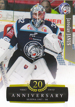Jaroslav Janus Liberec OFS 2017/18 Serie II. Retro #319