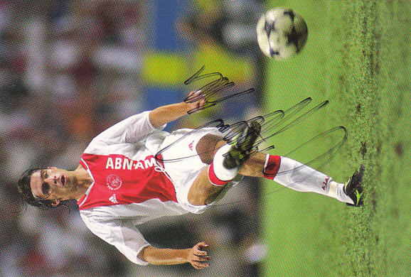 Zdenek Grygera Ajax Amsterdam 2004/05 Podpisova karta "de Ajacied" autogram