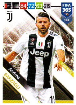 Andrea Barzagli Juventus FC 2019 FIFA 365 #180