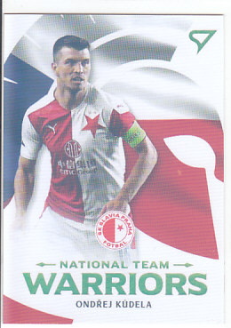 Ondrej Kudela Slavia Praha SportZoo FORTUNA:LIGA 2020/21 2. serie National Team Warriors /199 #WR05