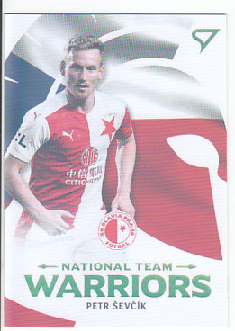 Petr Sevcik Slavia Praha SportZoo FORTUNA:LIGA 2020/21 2. serie National Team Warriors /199 #WR09