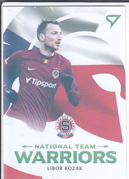 Libor Kozak Sparta Praha SportZoo FORTUNA:LIGA 2020/21 2. serie National Team Warriors /199 #WR11