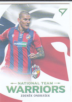 Zdenek Ondrasek Viktoria Plzen SportZoo FORTUNA:LIGA 2020/21 2. serie National Team Warriors /199 #WR12