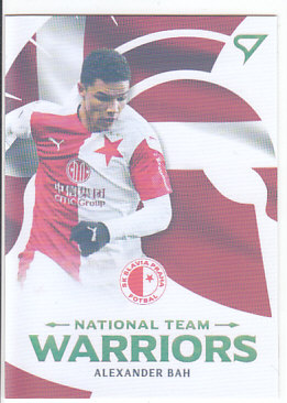 Alexander Bah Slavia Praha SportZoo FORTUNA:LIGA 2020/21 2. serie National Team Warriors /199 #WR14